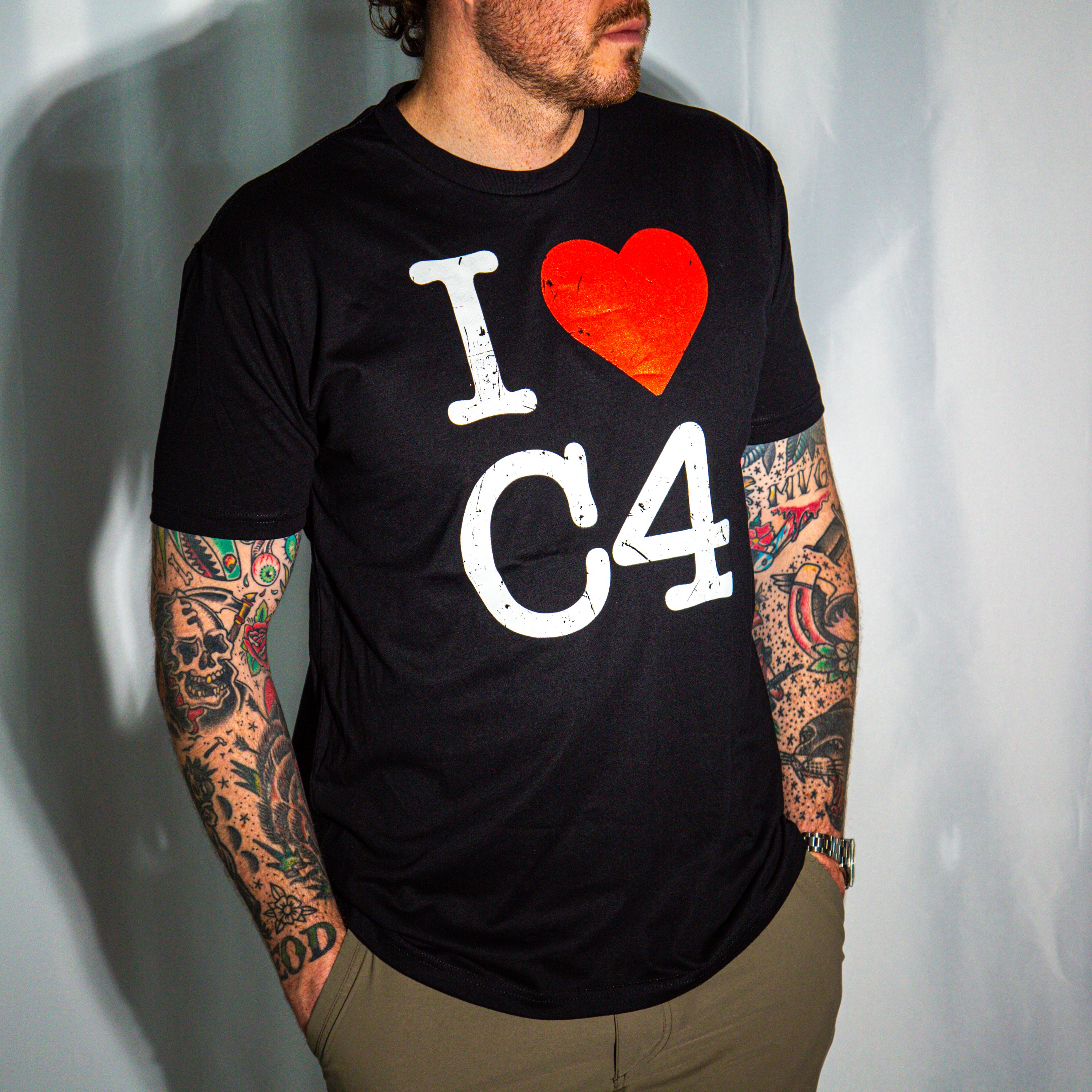 I love C4 Tee