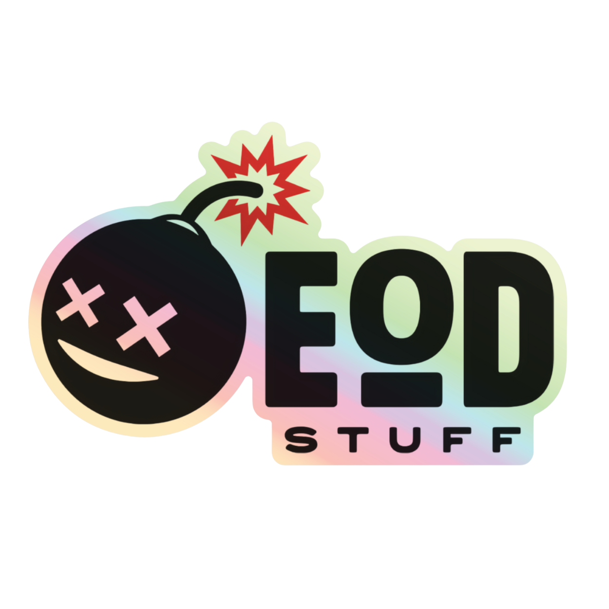 Holographic EODStuff Logo Sticker