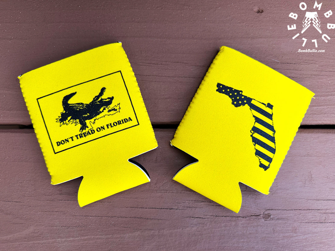 Don't Tread on Florida Koozies - Various Colors - Florida Stuff by BombBullie