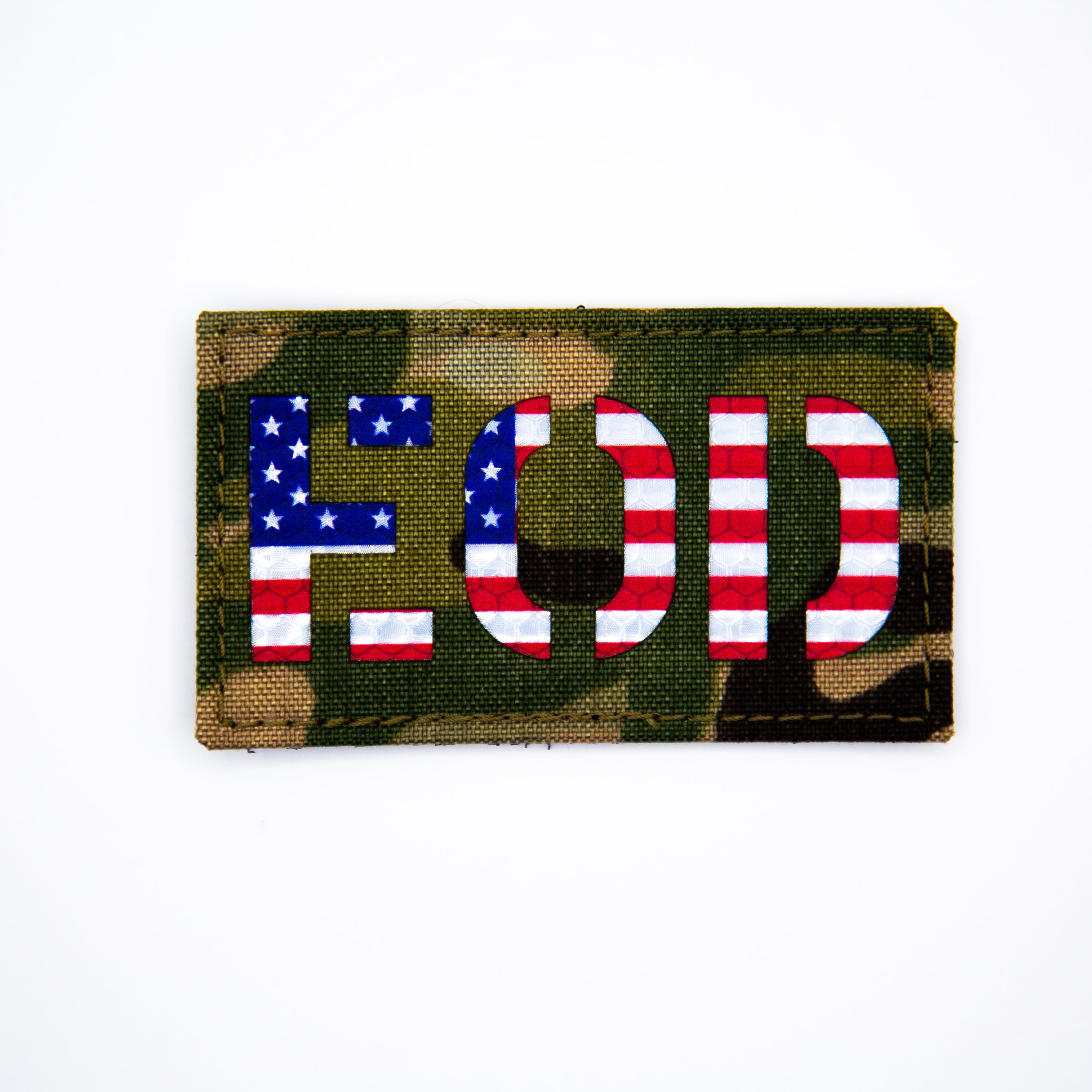 American Flag EOD Identifier Patch