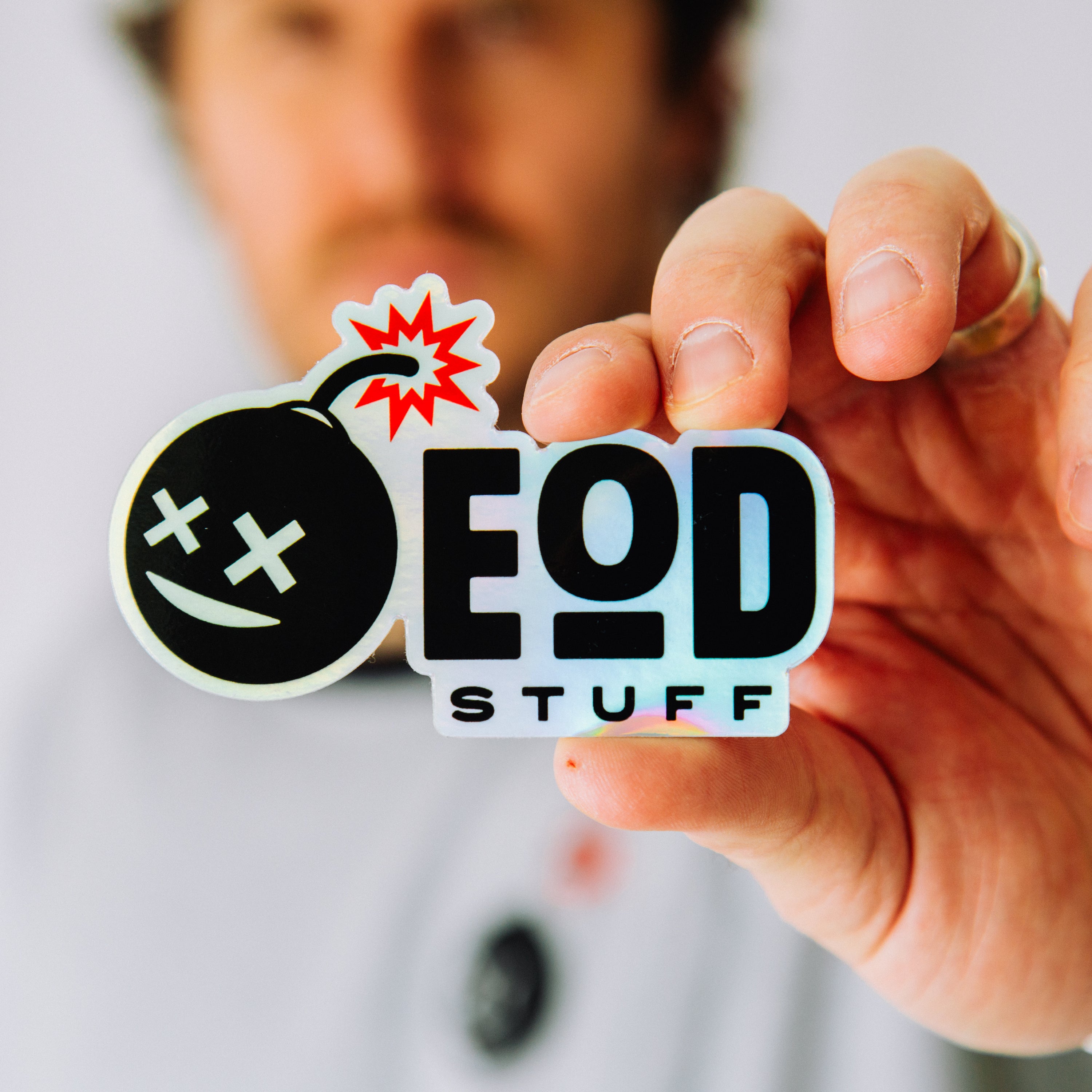 Holographic EODStuff Logo Sticker