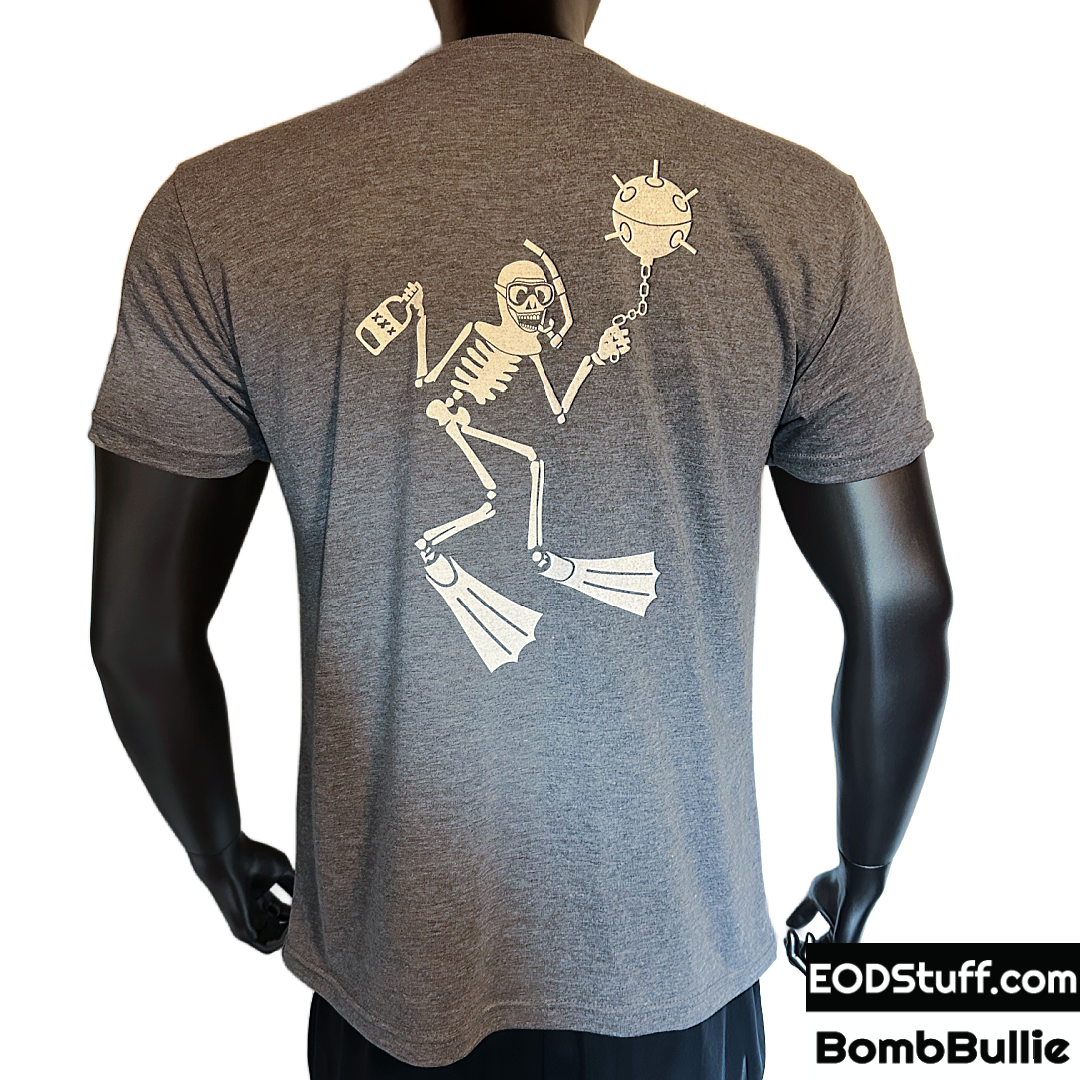 Explosive Ordnance Disposal Skuba Skeebb™ Premium Heather Triblend Tee