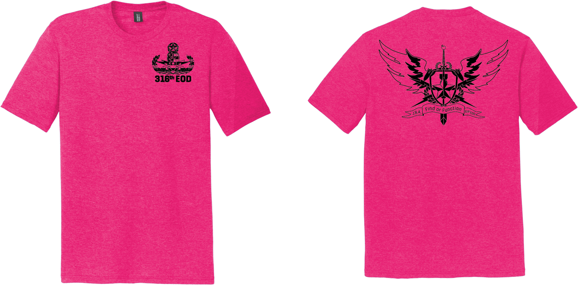 Custom - 316th EOD Unit Tees