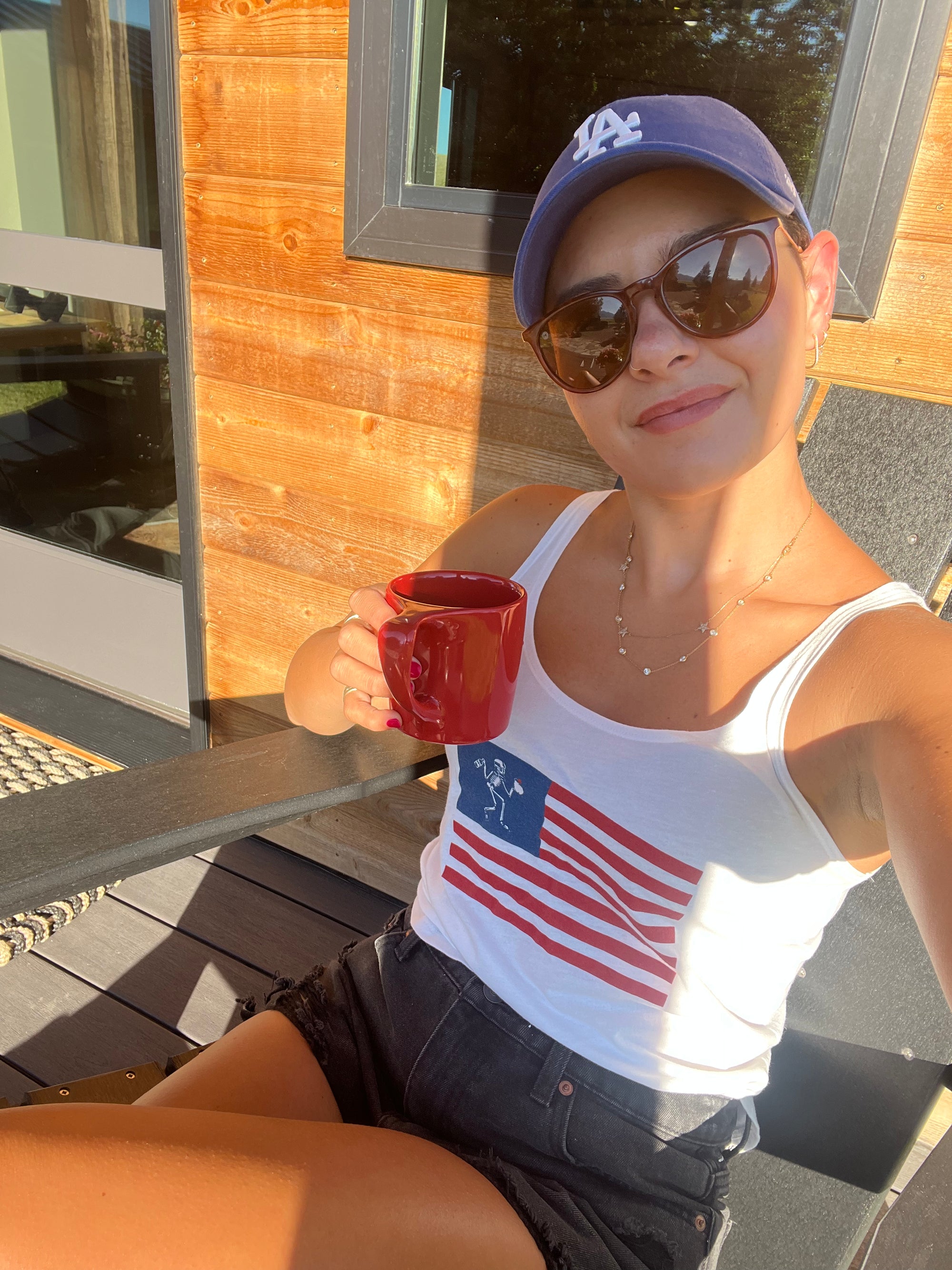 SKEEBB™ American Flag Tank Women's