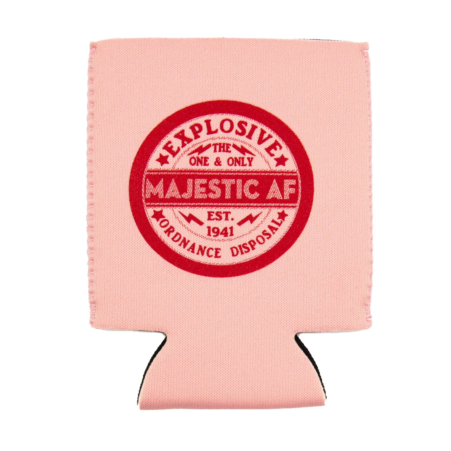 Pink + Red Koozie