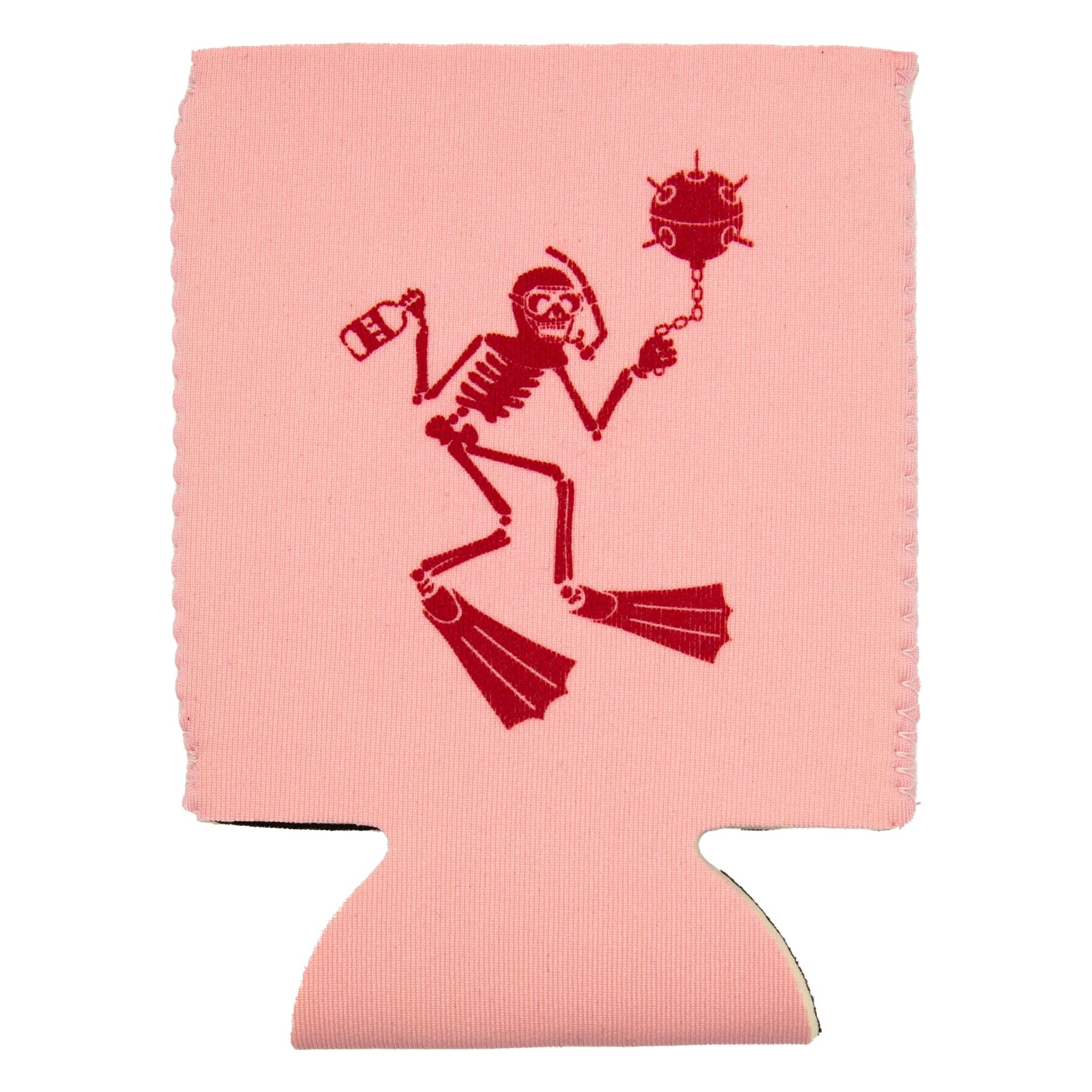 Pink + Red Koozie