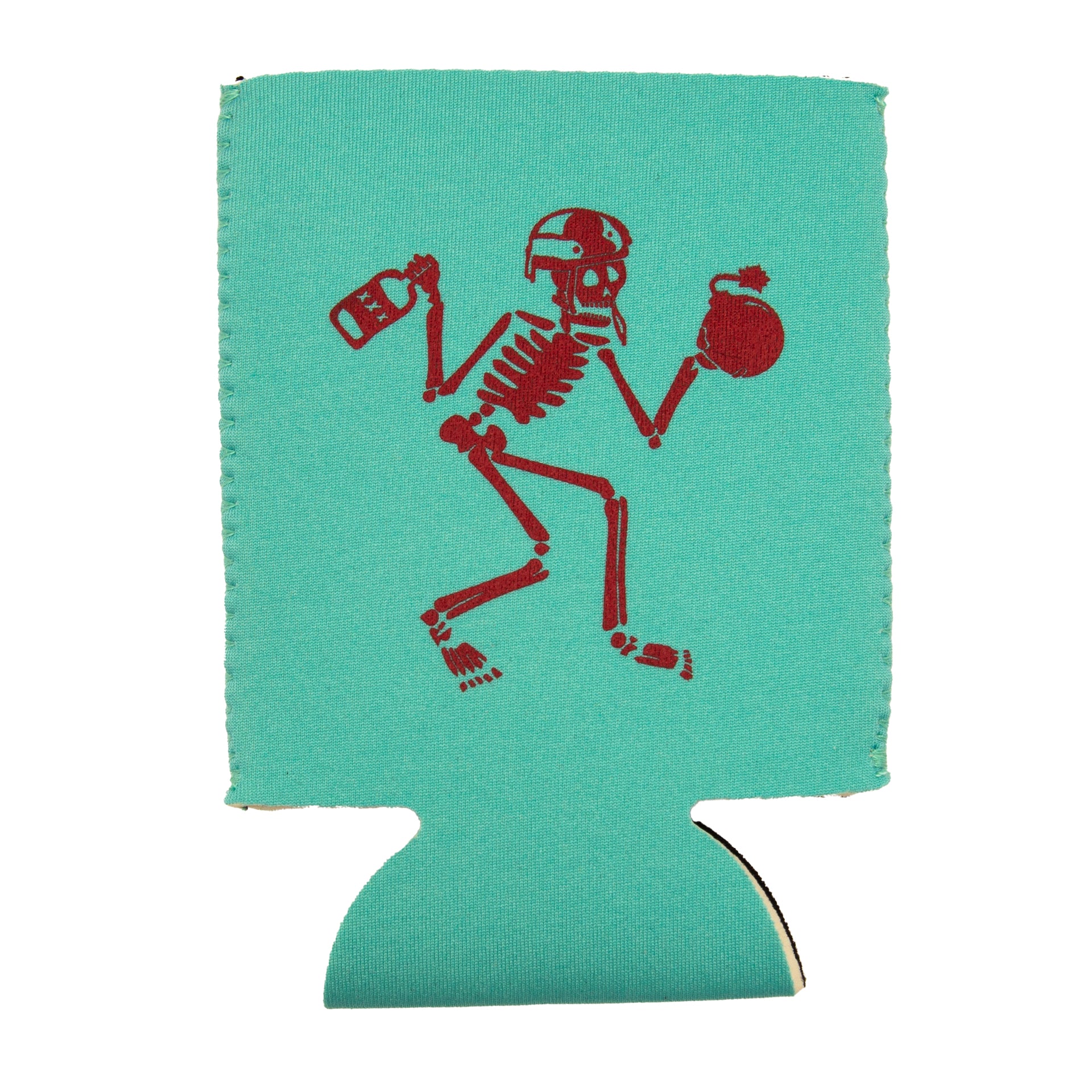 Green + Teal Koozie