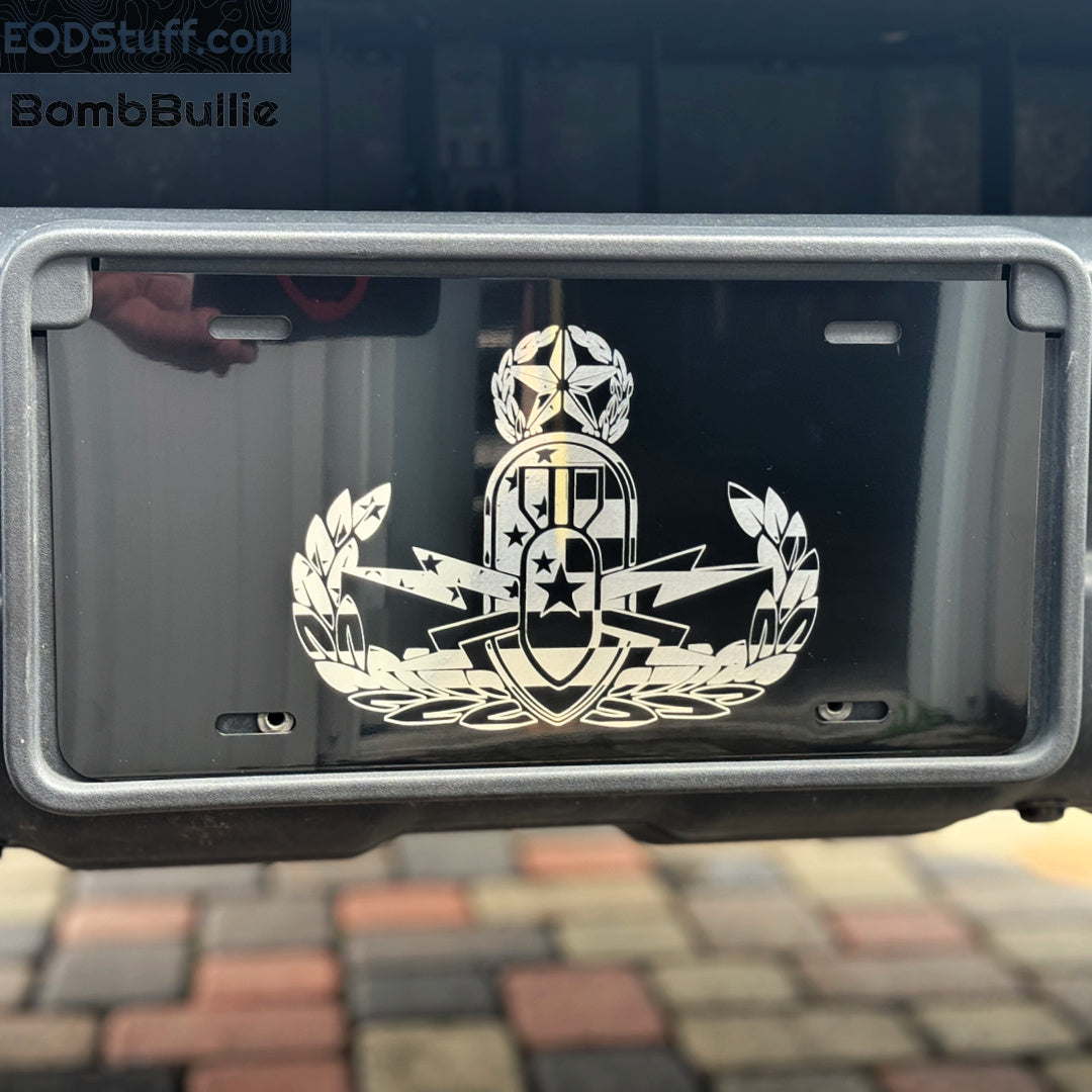 EOD Flag Badge License Plates License Plate