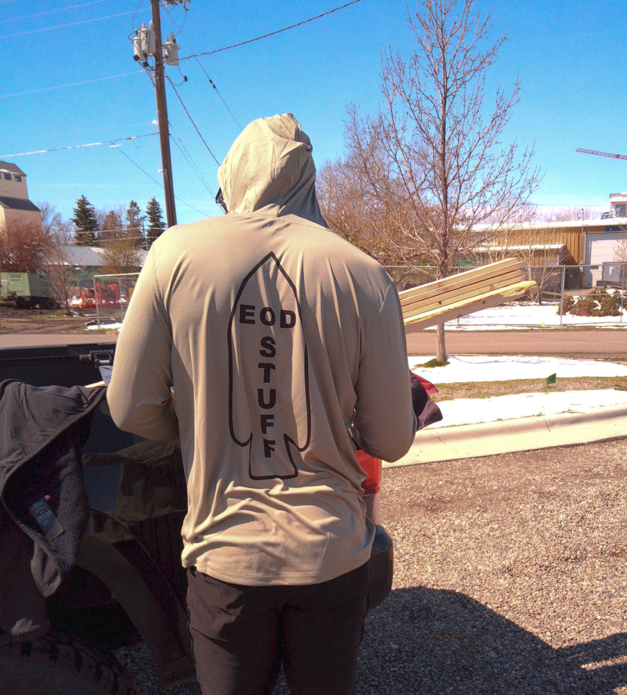 Sun Protection Commando Hoodie
