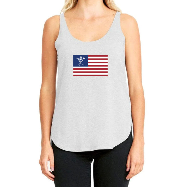 Skeebb American Flag Tank Women's
