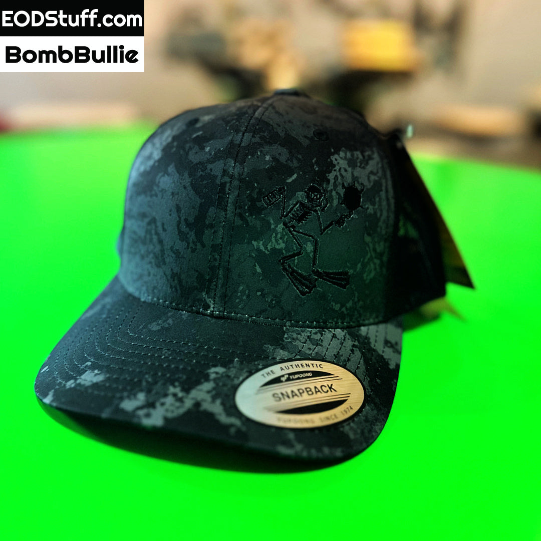 Skuba Skeebb™ Veil Poseidon Black Camo Hats - EOD Hats