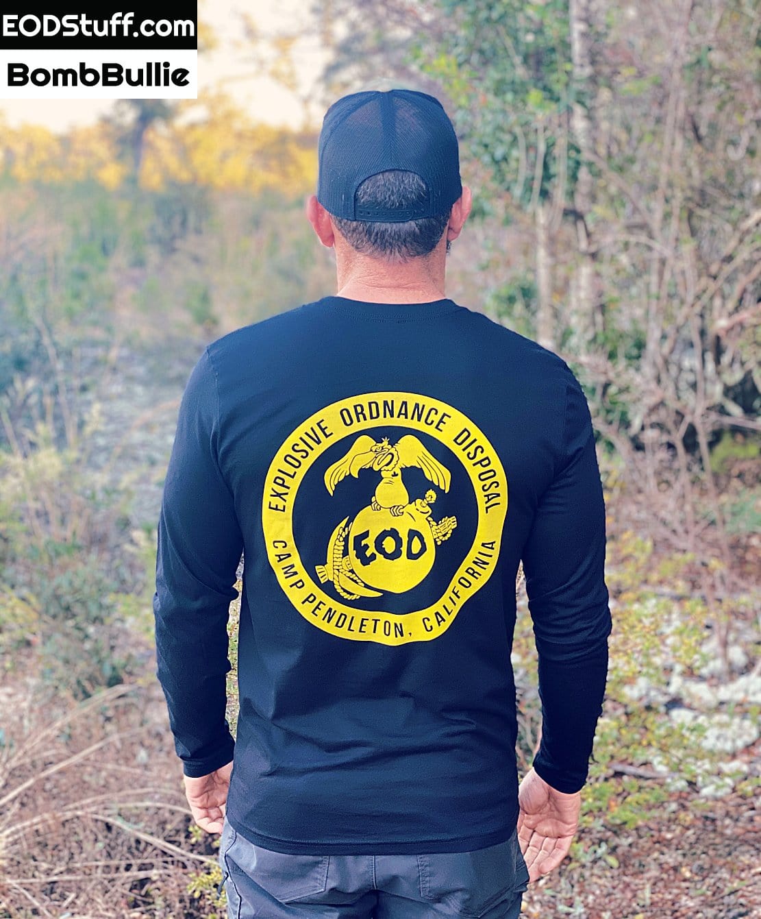 1st EOD PLT Throwback Long Sleeve Tee - USMC EOD