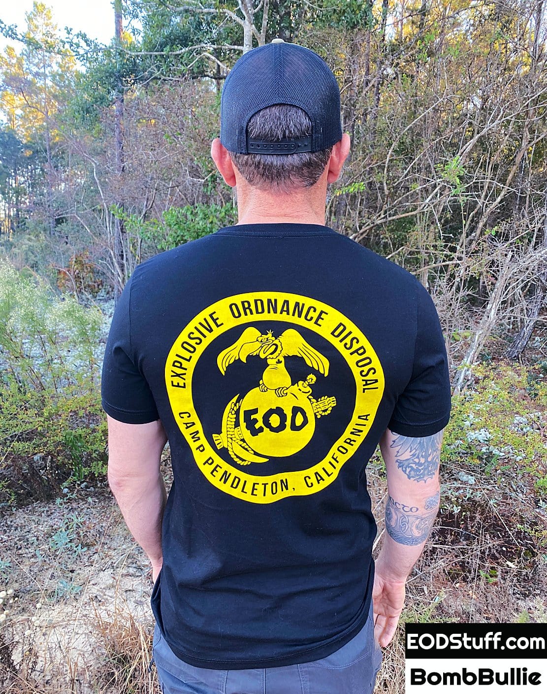 1st EOD PLT Throwback Short Sleeve Tee - USMC EOD