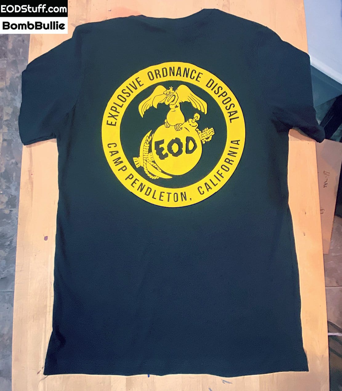 1st EOD PLT Throwback Short Sleeve Tee - USMC EOD