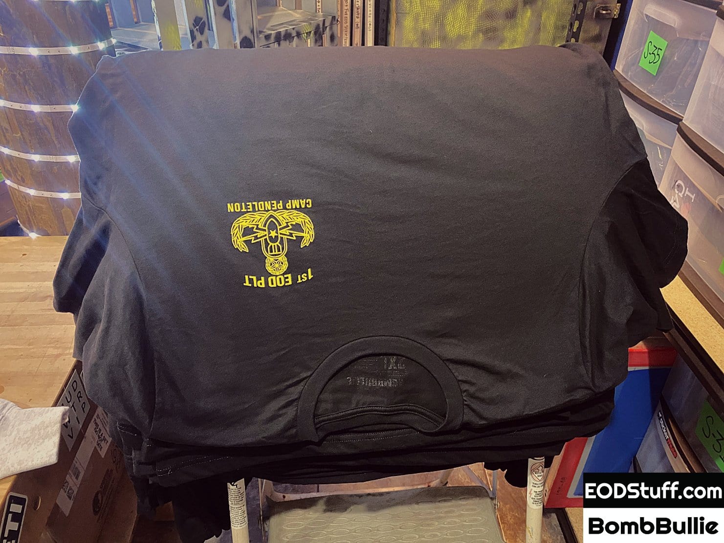 1st EOD PLT Throwback Short Sleeve Tee - USMC EOD