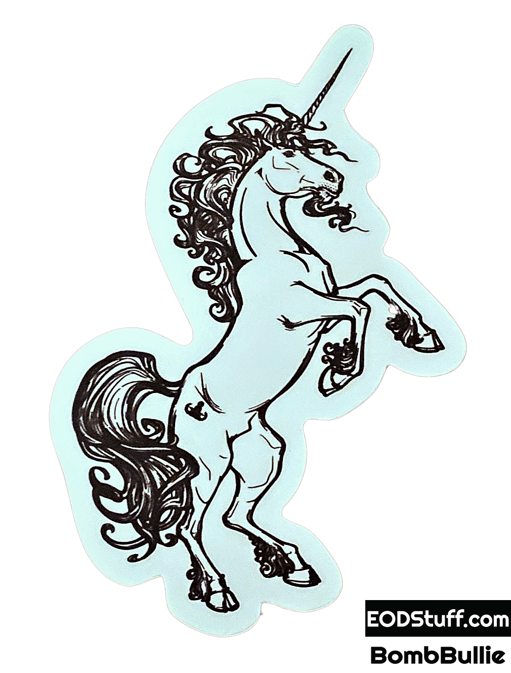 EOD Unicorn Die Cut Stickers - EOD Sticker