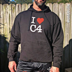 I Heart C4 Pullover Hoodie
