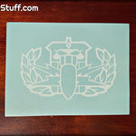 HDT Badge Decals - EOD Vinyl Transfer Decal