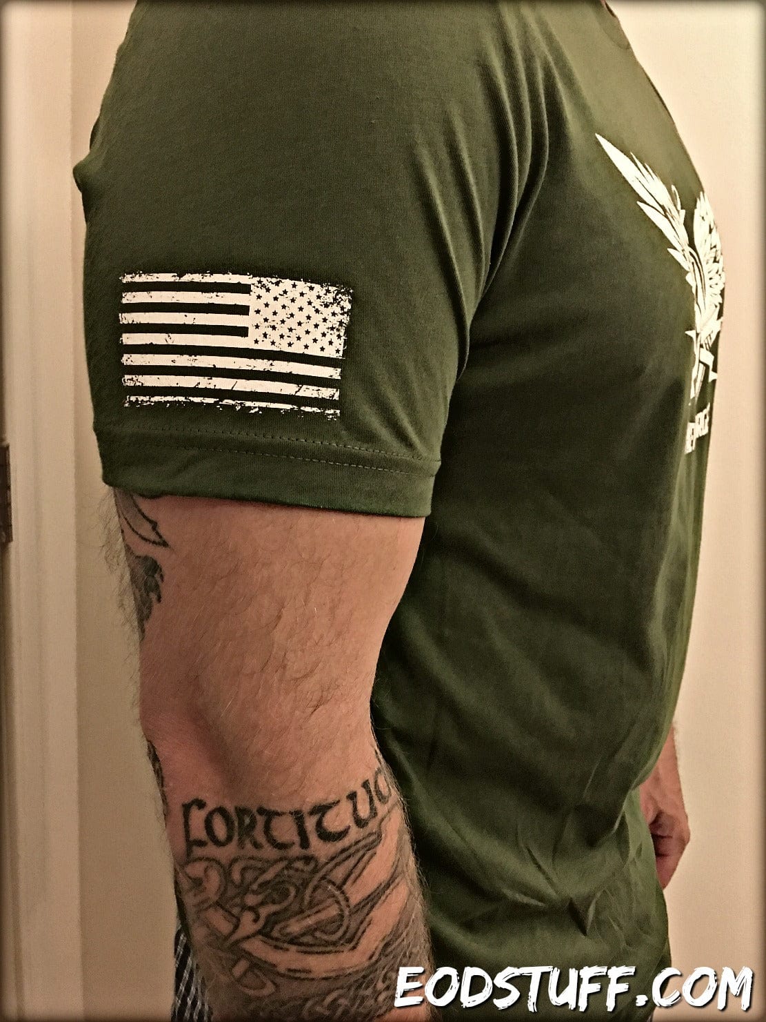 Never Forget EOD Unisex T-Shirt - Black or OD Green EOD Tee