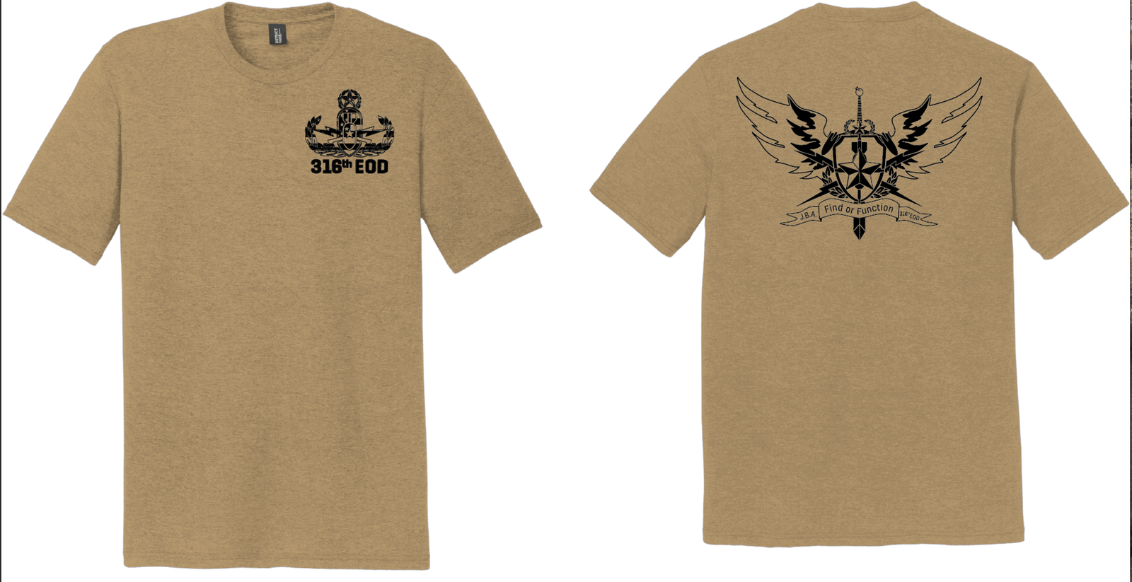 Custom - 316th EOD Unit Tees