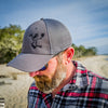 Skuba Skeebb™ Grey Comfy Air Mesh Low Profile Hat - EOD Hats